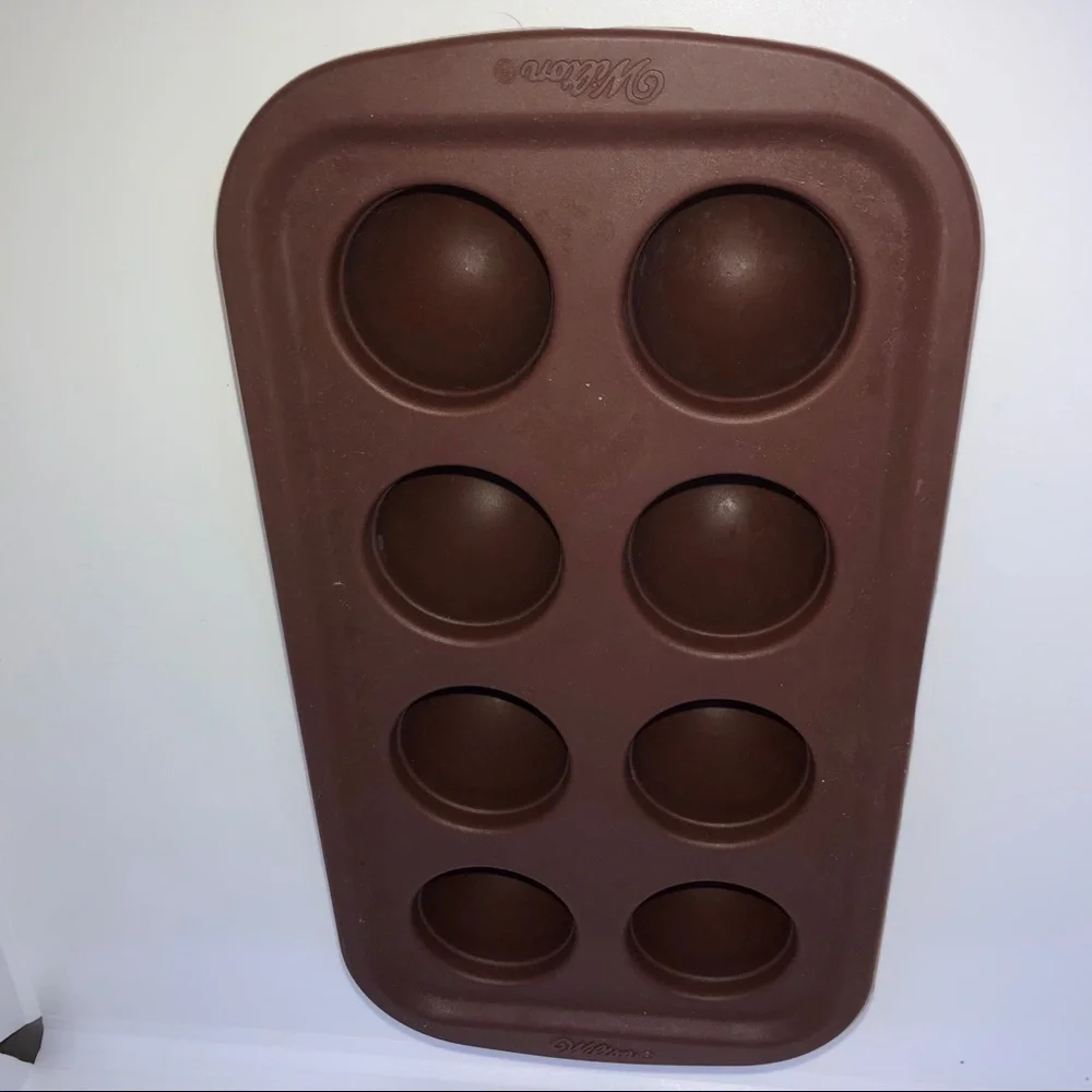 Wilton Brown Silicone Brownie‎ Pops Cake Pan